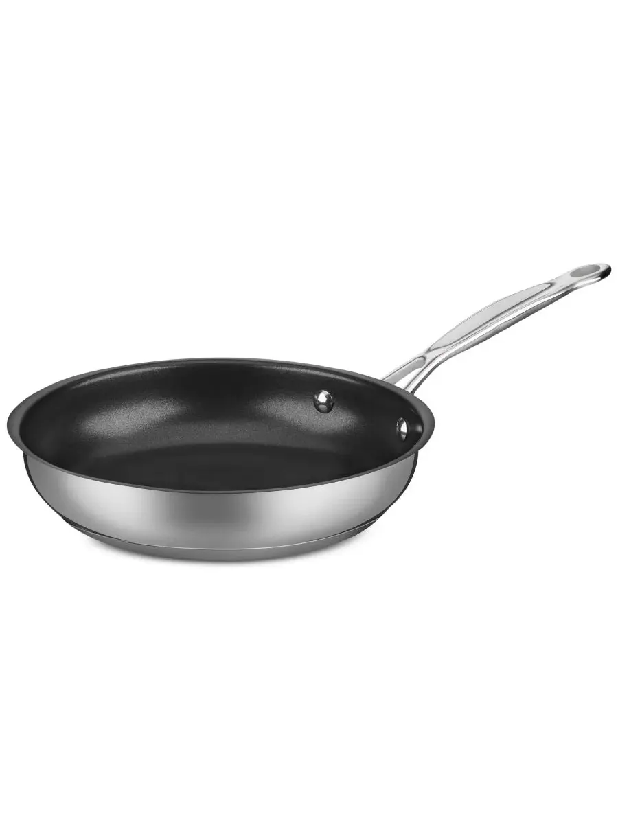 Сковорода Cuisinart Chef's Classic 10" с антипригарным покрытием, нержавеющая сталь