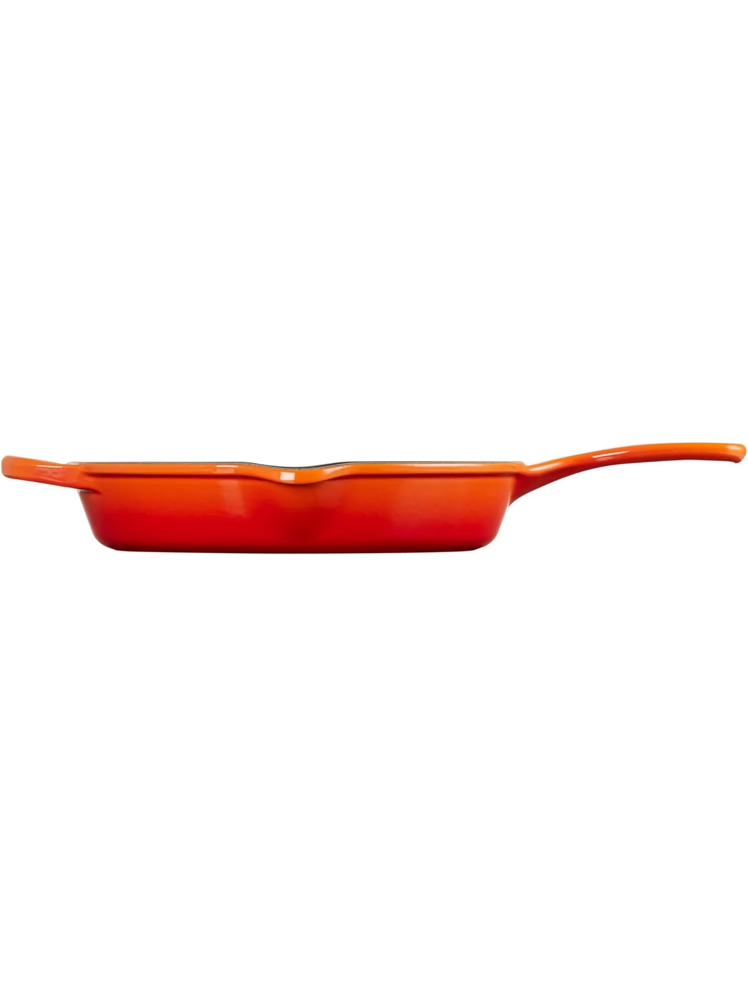 Сковорода чугунная Le Creuset Signature с эмалированным покрытием, 26 см — изображение 5 из 5, оранжевый