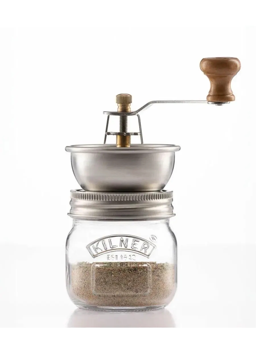 Мельница для приправ 13 см Kilner — изображение 4 из 11, прозрачный
