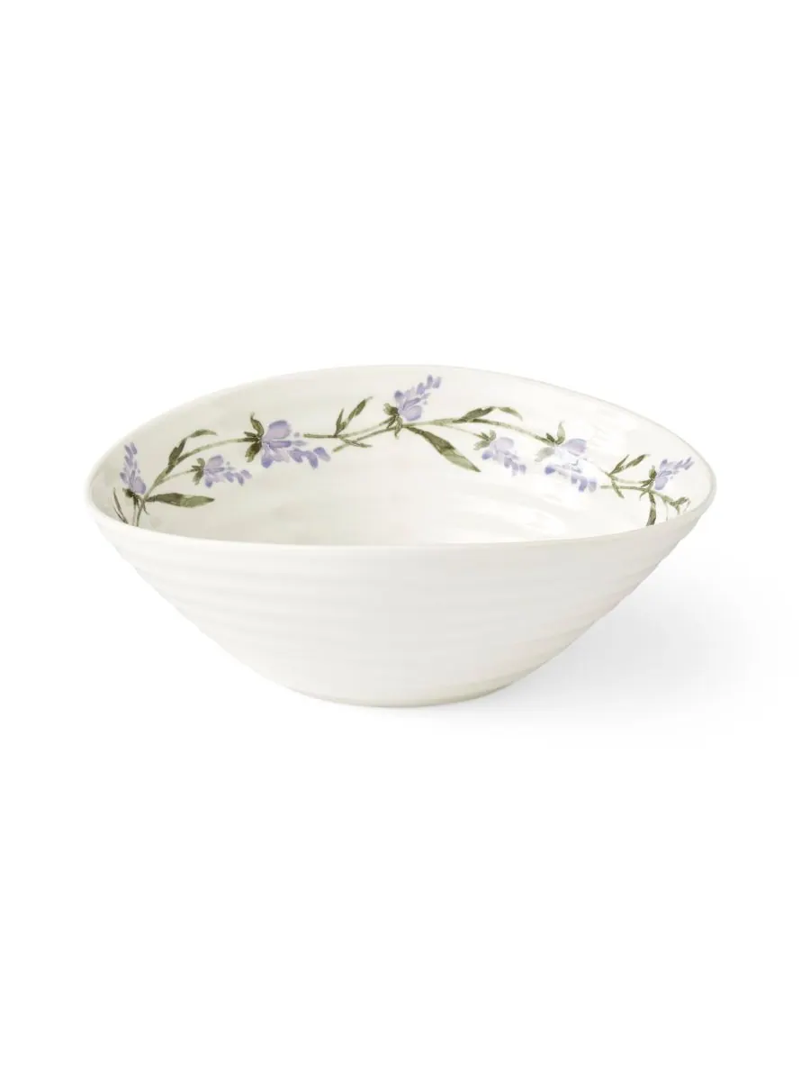 Набор из 4 мисок для хлопьев Sophie Conran Lavandula Portmeirion — изображение 2 из 6, белый