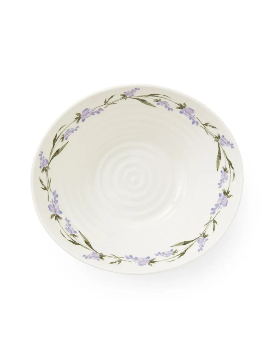 Набор из 4 мисок для хлопьев Sophie Conran Lavandula Portmeirion — изображение 4 из 6, белый