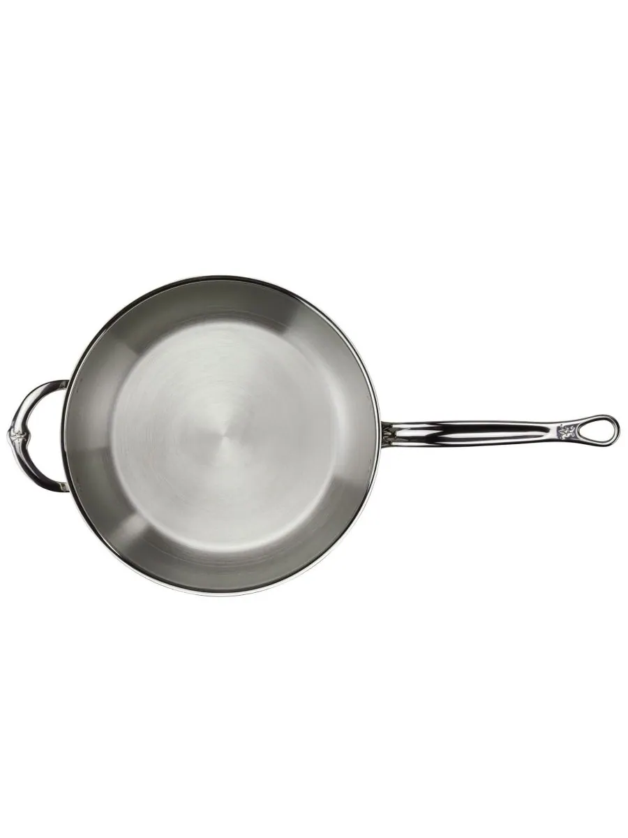 Hestan Медная кастрюля CopperBond объемом 5 кварт с крышкой и вспомогательной ручкой — изображение 3 из 5, медь