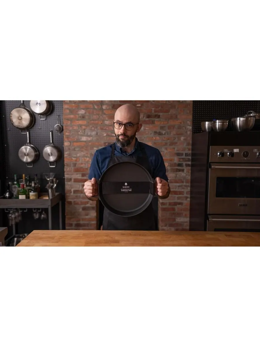 Чугунная сковорода на каждый день, 13 дюймов Babish — изображение 6 из 7, черный