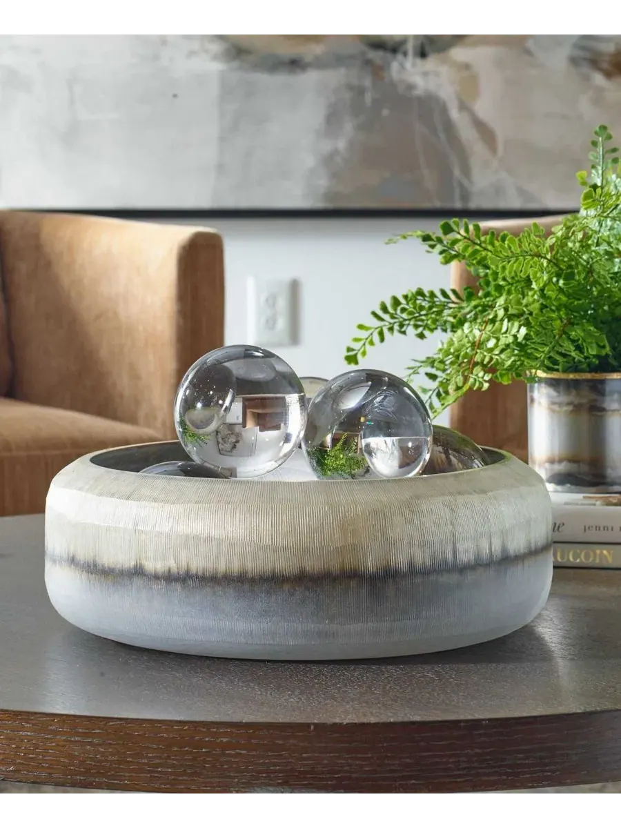 Декоративная чаша Ombra Uttermost — изображение 3 из 3, золотистый