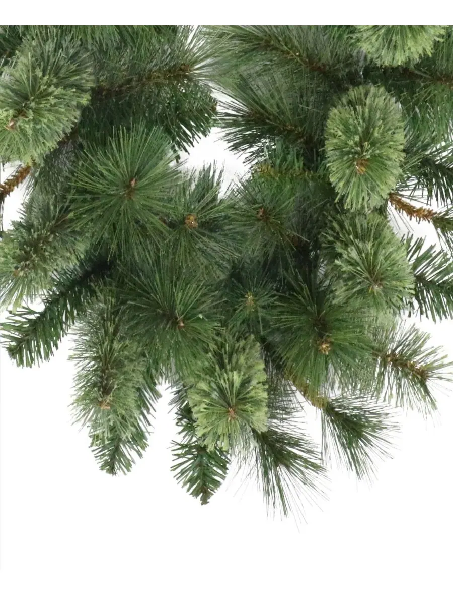 Искусственная еловая гирлянда Teton Pine, 9 футов Puleo International — изображение 4 из 4, зеленый