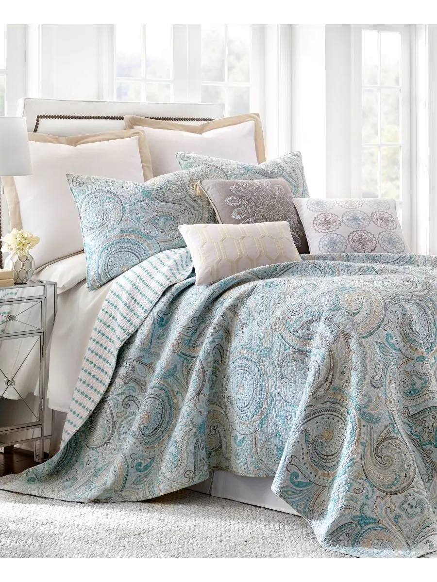 Двустороннее одеяло Spruce Paisley, 3 предмета, размер King Levtex