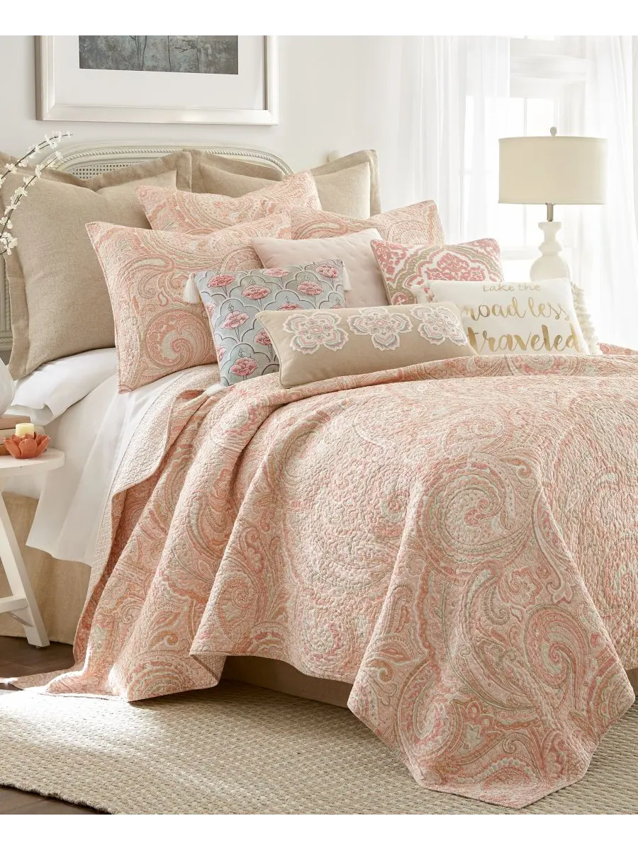 Двустороннее одеяло Spruce Paisley, 3 предмета, размер King Levtex
