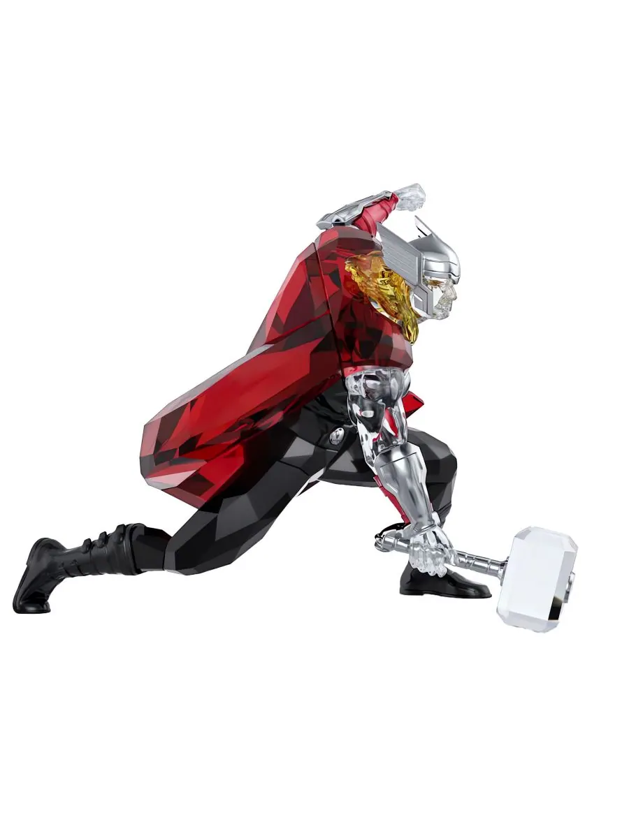 Фигурка Тора из вселенной Marvel Swarovski — изображение 3 из 4, черный