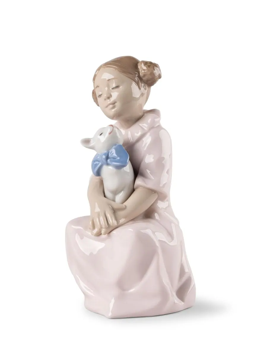 Фигурка "Девочка с маленькой кошкой" Nao by Lladro
