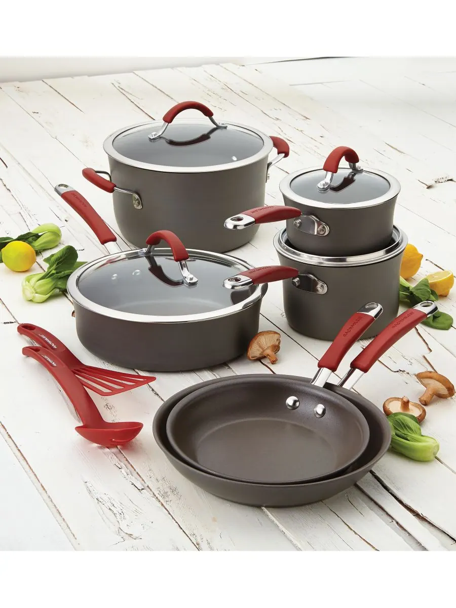 Набор посуды Cucina с антипригарным покрытием, 12 предметов Rachael Ray