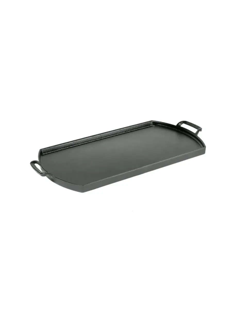 Посуда Blacklock Triple Seasoned 10” с двумя конфорками Lodge Cast Iron