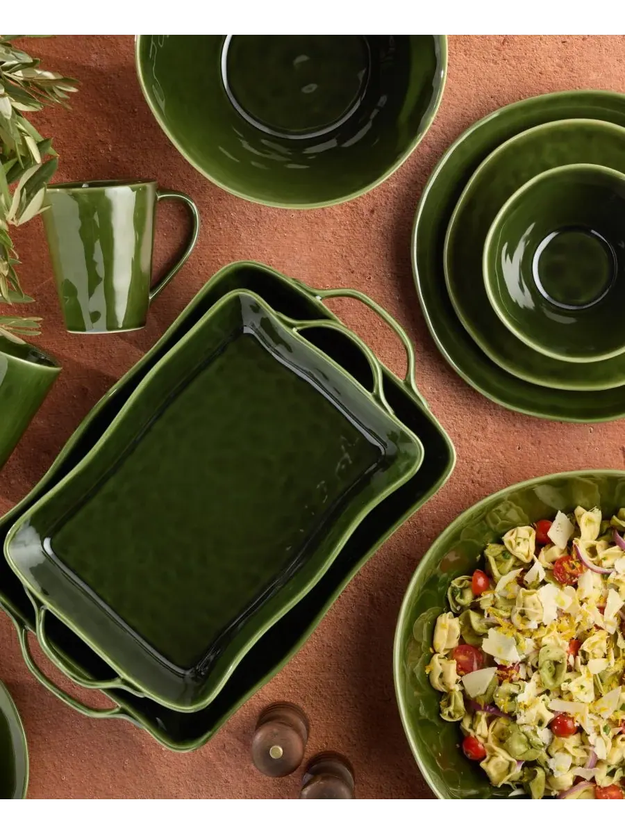 Форма для выпечки Verde Medium Rectangular Baker Certified International — изображение 2 из 6, зеленый