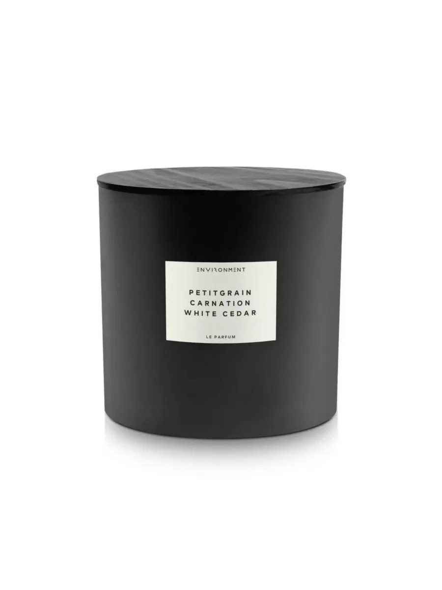 Ароматическая свеча 1560 мл с запахом YSL L'Homme — серый