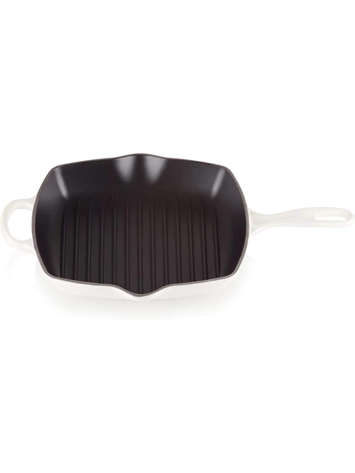 Квадратная чугунная сковорода-гриль Le Creuset с эмалированным покрытием, 26 см