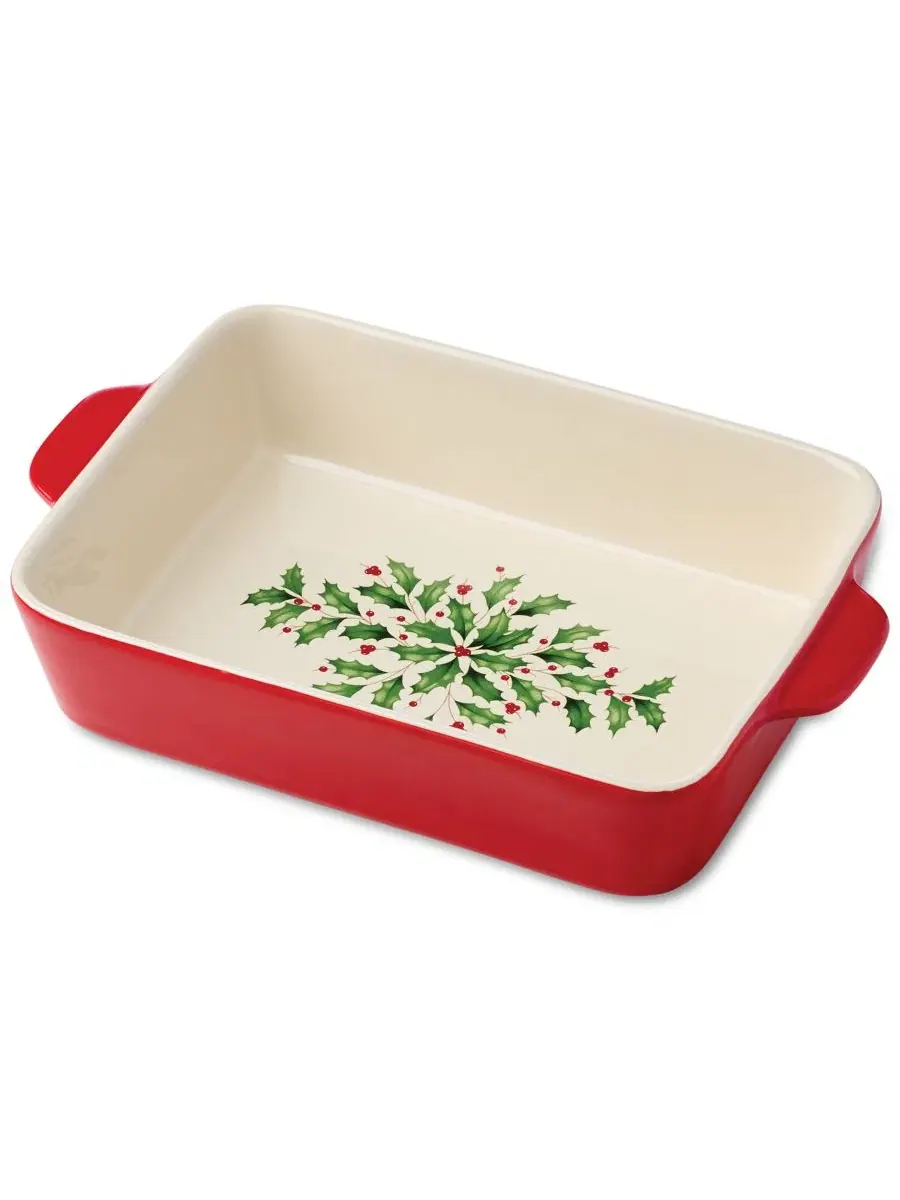 Форма для выпечки Lenox Holiday Rectangular Medium Baking Dish