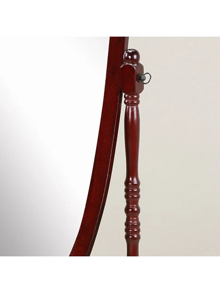 Streamdale Furniture Зеркало для пола в традиционном стиле королевы Анны от Streamdale, отделка под — изображение 3 из 7