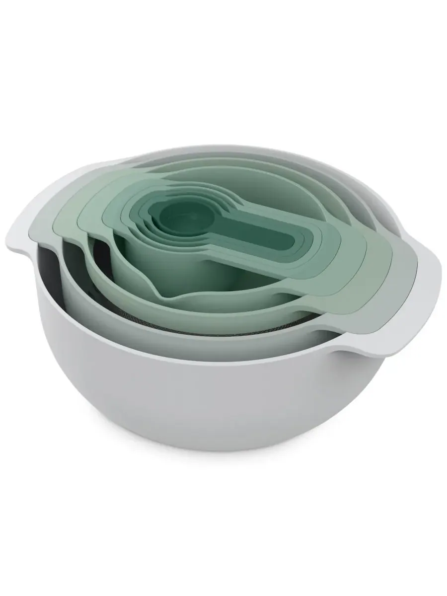 Набор для приготовления пищи Nest 9 Plus, 9 предметов, серии Editions Joseph Joseph, шалфейный