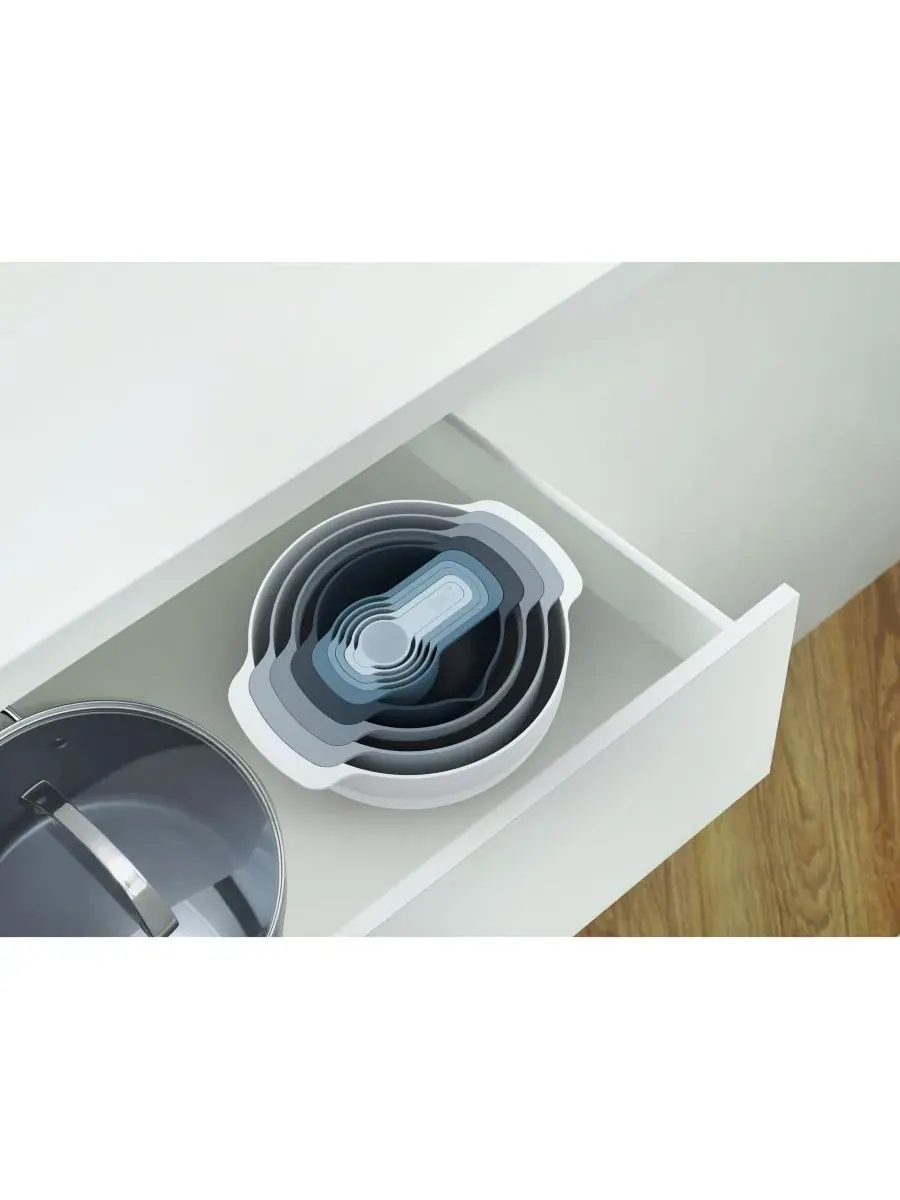 Набор для приготовления пищи Nest 9 Plus, 9 предметов, серии Editions Joseph Joseph, шалфейный — изображение 4 из 6