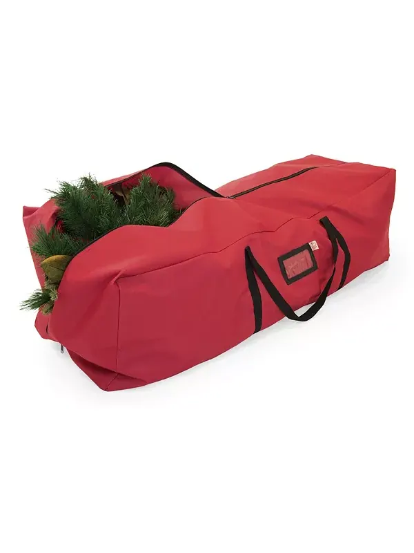 Многоцелевая сумка для хранения рождественских украшений, 48 дюймов Santa'S Bag — красный