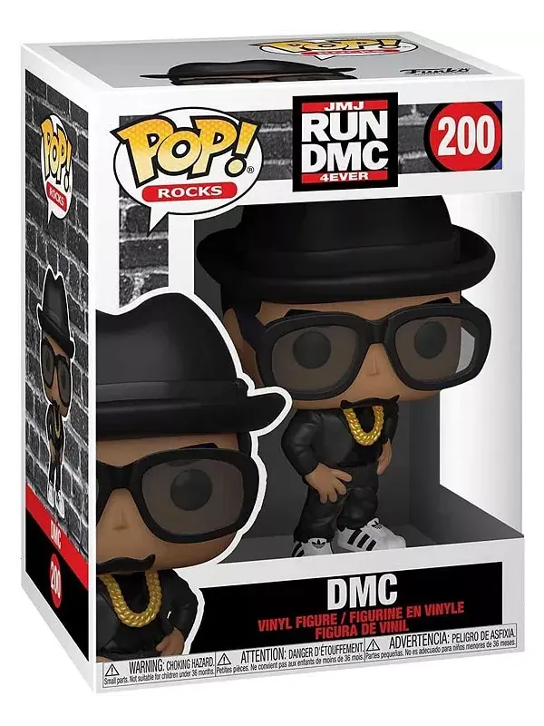 Виниловая фигурка Run-Dmc pop | dmc Funko — изображение 3 из 3, черный