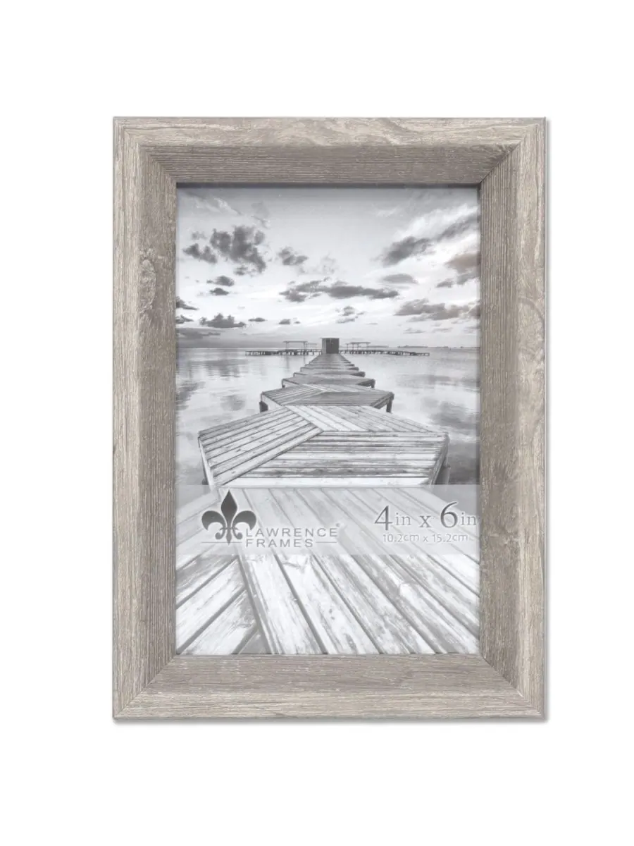 Фоторамка Брэдли Грей - 4" x 6" Lawrence Frames