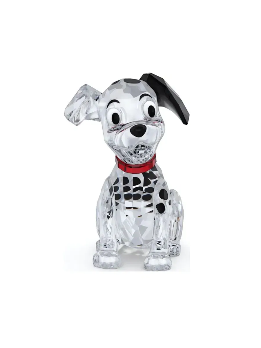 Фигурка «Счастливчик» из мультфильма «101 далматинец» от Disney Classics Swarovski — изображение 4 из 4, белый/прозрачный