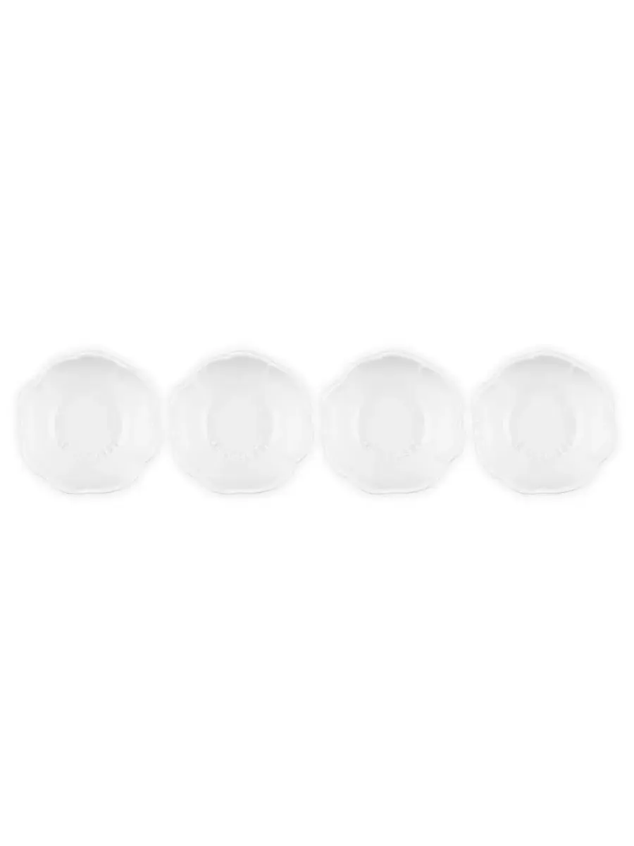 Набор пиал Petal Stoneware 4-Pc. Bowl Set Le Creuset — изображение 4 из 4, белый