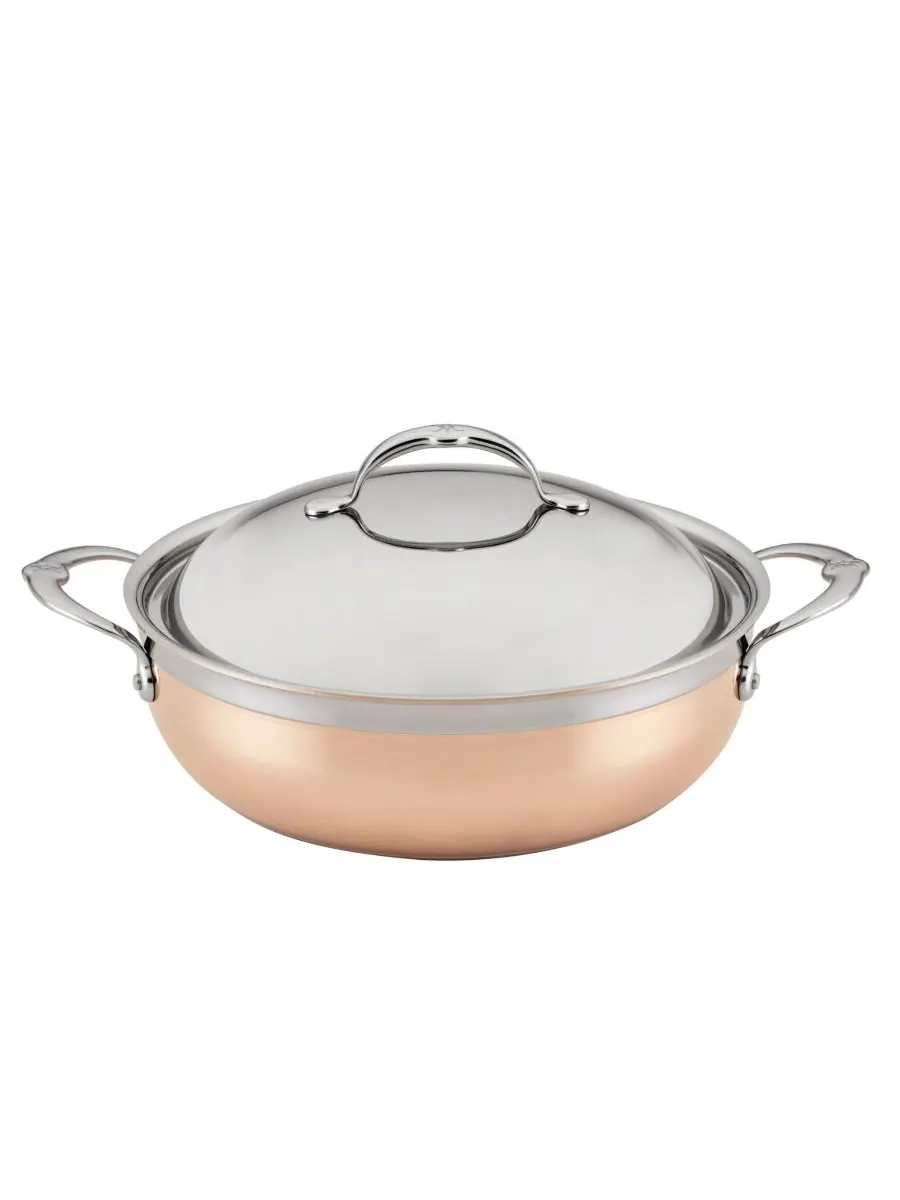 Hestan Индукционная медная кастрюля CopperBond объемом 5 кварт с купольной крышкой