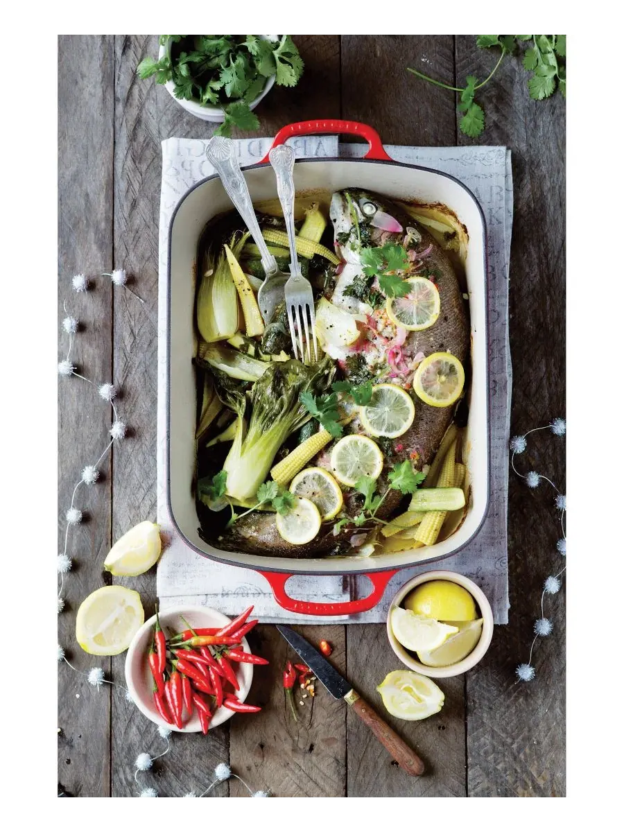 Форма для запекания Le Creuset, 33 см, 4,9 л — изображение 6 из 7, красный