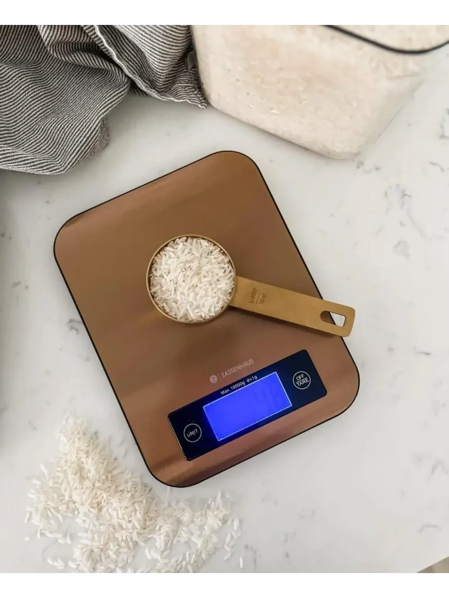 Цифровые кухонные весы Pure Digital 24 см Frieling, медный — изображение 3 из 5, медь