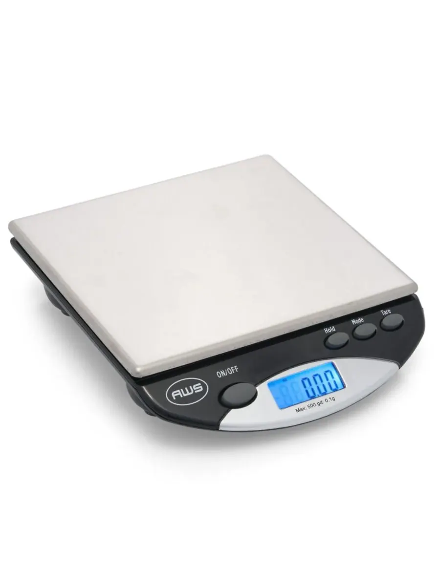 Компактные цифровые настольные весы AMW-500I, 500 г x 0,1 г American Weigh Scales — черный