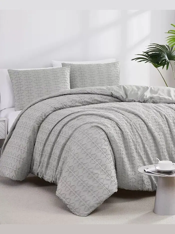 Наборы пододеяльников Дхара Southshore Fine Linens — изображение 1 из 4, серый