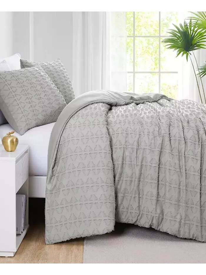 Наборы пододеяльников Дхара Southshore Fine Linens — изображение 2 из 4, серый