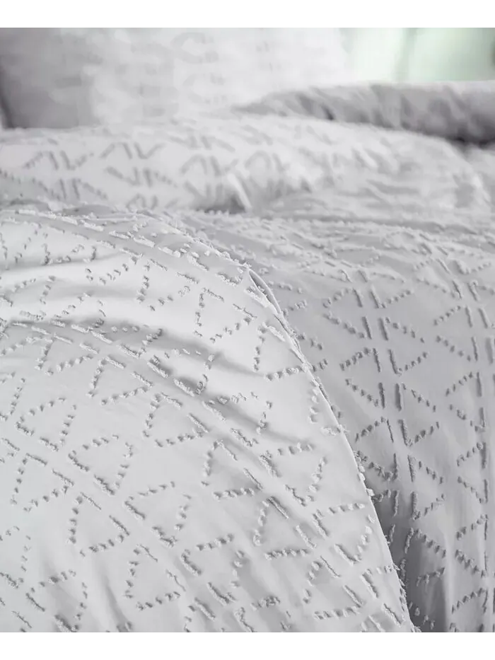 Наборы пододеяльников Дхара Southshore Fine Linens — изображение 4 из 4, светлый серый