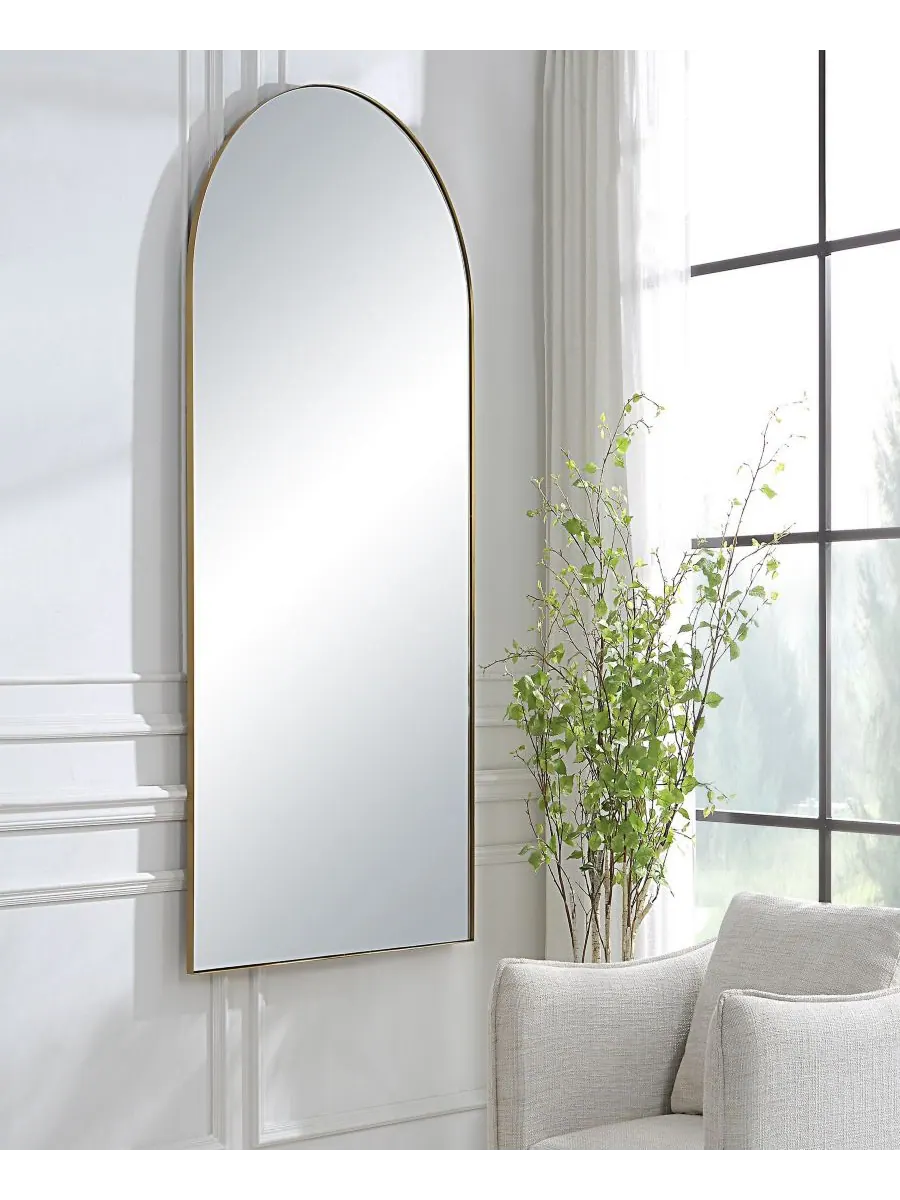 Зеркало Кросли Арч Uttermost — изображение 3 из 6, золото