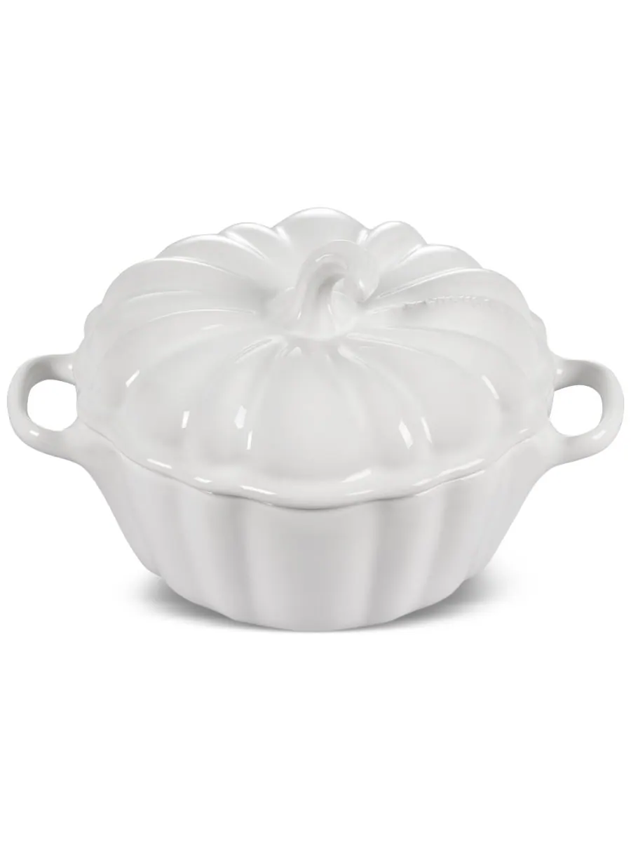 Фигурная мини-кокотница Le Creuset «Тыква», 10 см, 355 мл