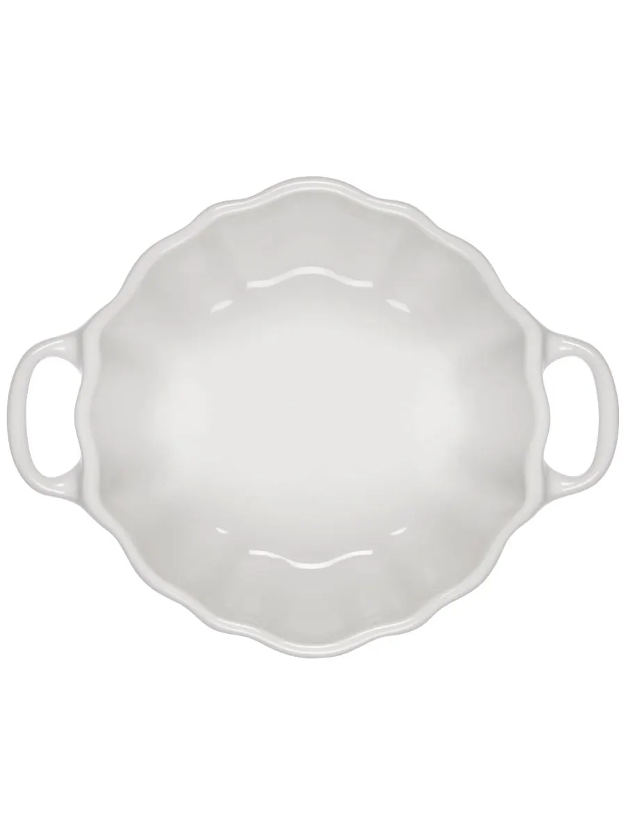 Фигурная мини-кокотница Le Creuset «Тыква», 10 см, 355 мл — изображение 4 из 4, белый