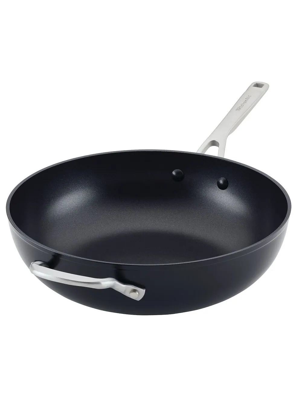 Сковорода-вок KitchenAid Hard-Anodized Aluminium Induction Nonstick Wok, 31 см