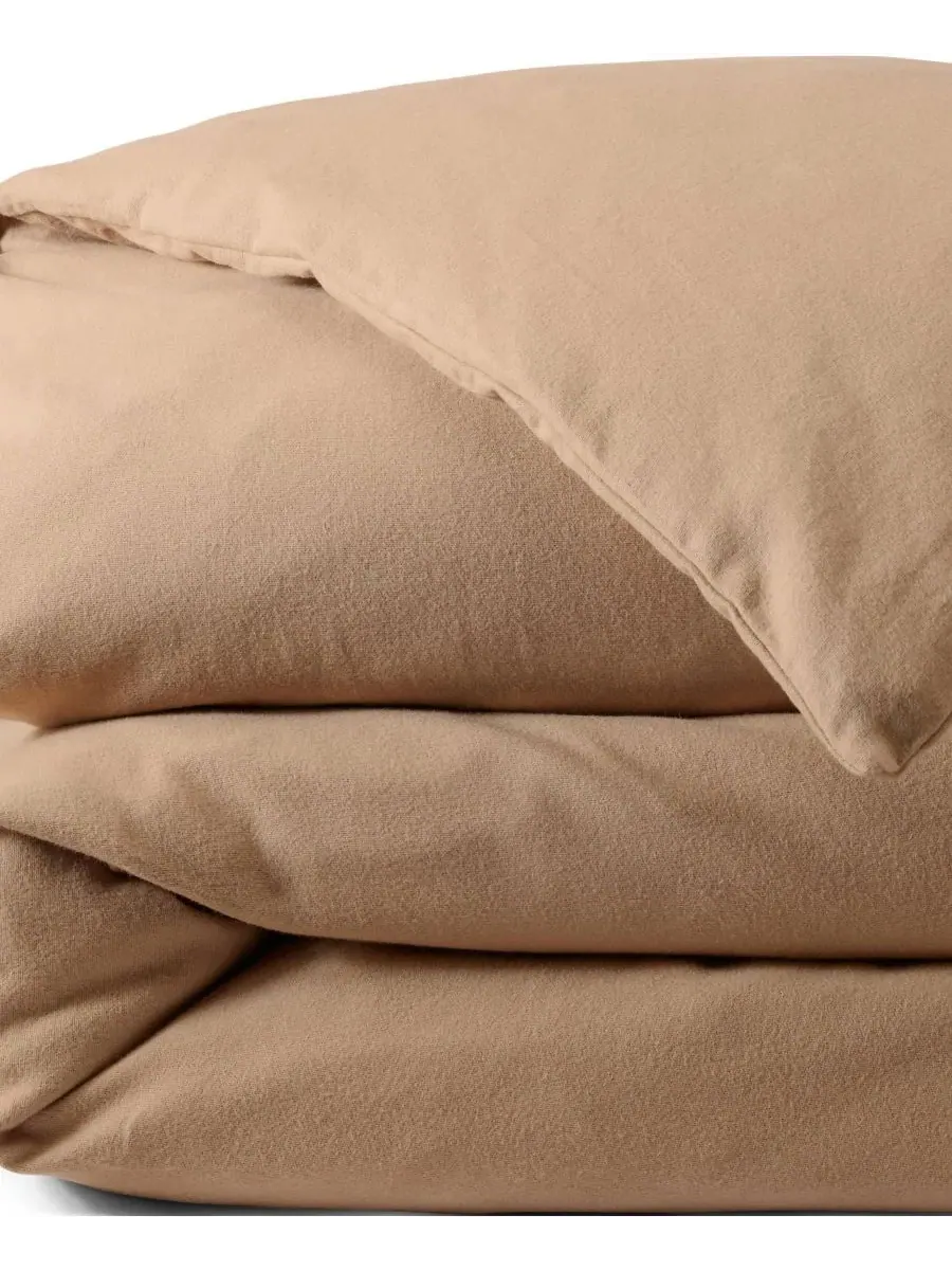 Пододеяльник из фланели Comfy Super Soft Cotton Flannel Duvet Bed Cover, 5 oz Lands' End