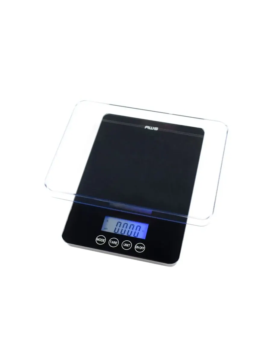 Цифровые весы DK-5K с двойной платформой American Weigh Scales — изображение 2 из 4, черный