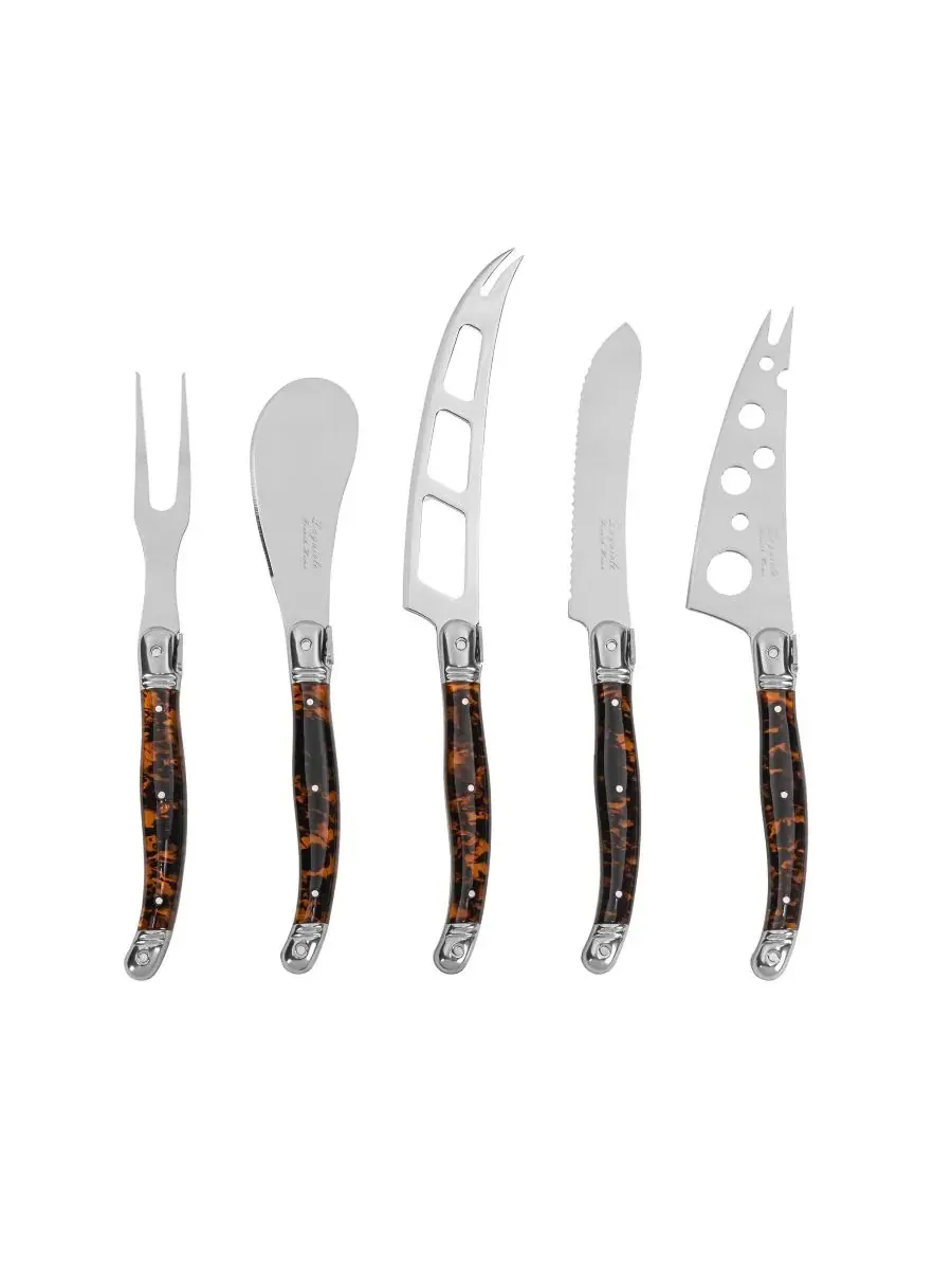 Набор из 5 ножей для сыра Artisan Laguiole French Home