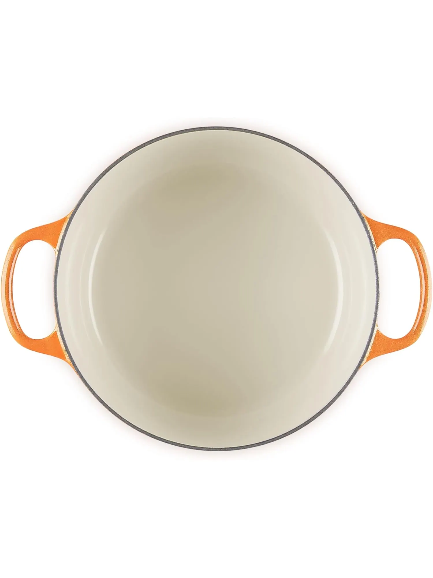 Кастрюля круглая Le Creuset Signature, 4,2 л, 24 см — изображение 4 из 9, оранжевый/золотой