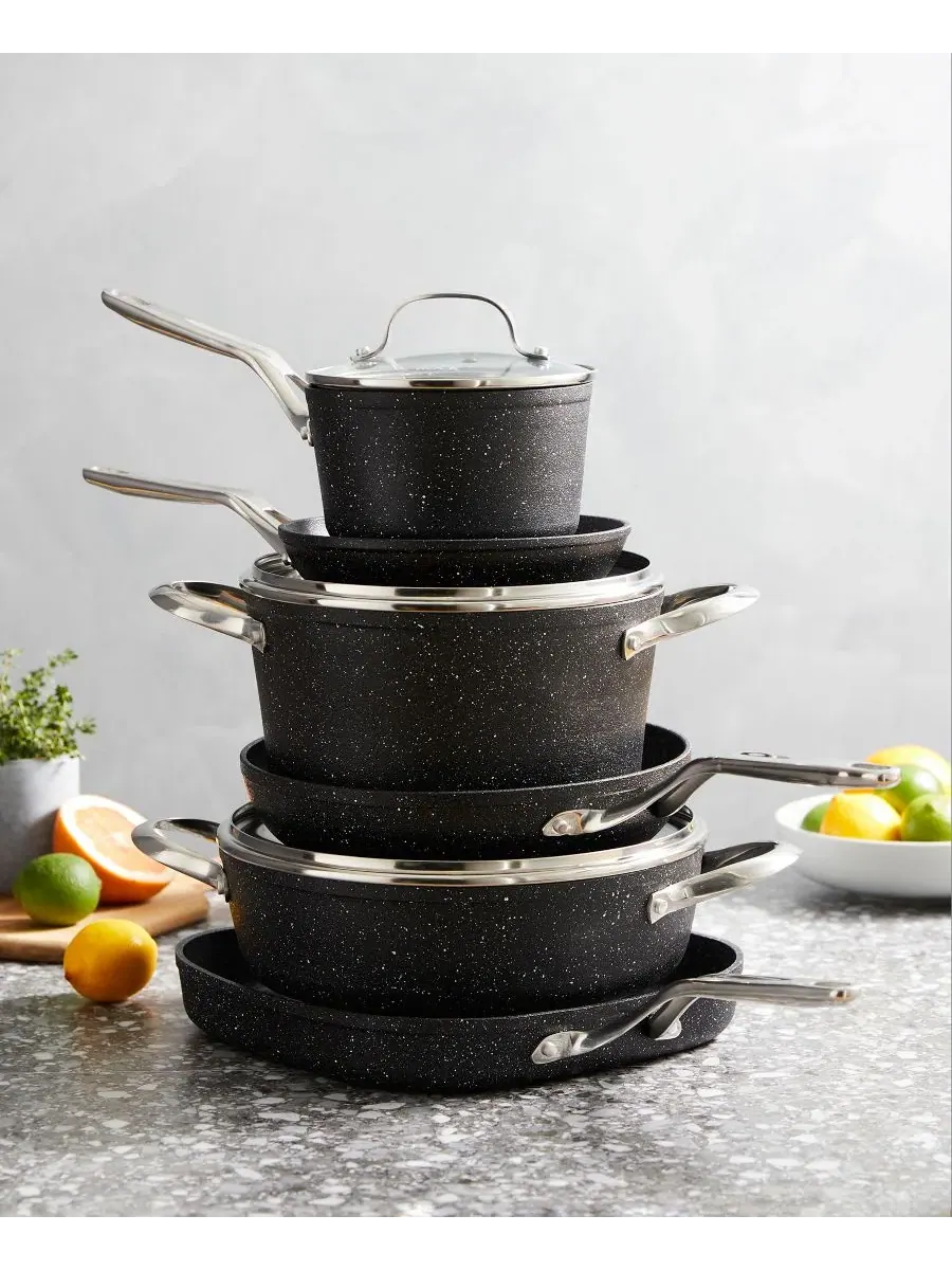 Набор из 9 предметов из литого алюминия IRONROC Cuisine::Pro — изображение 6 из 6, черный
