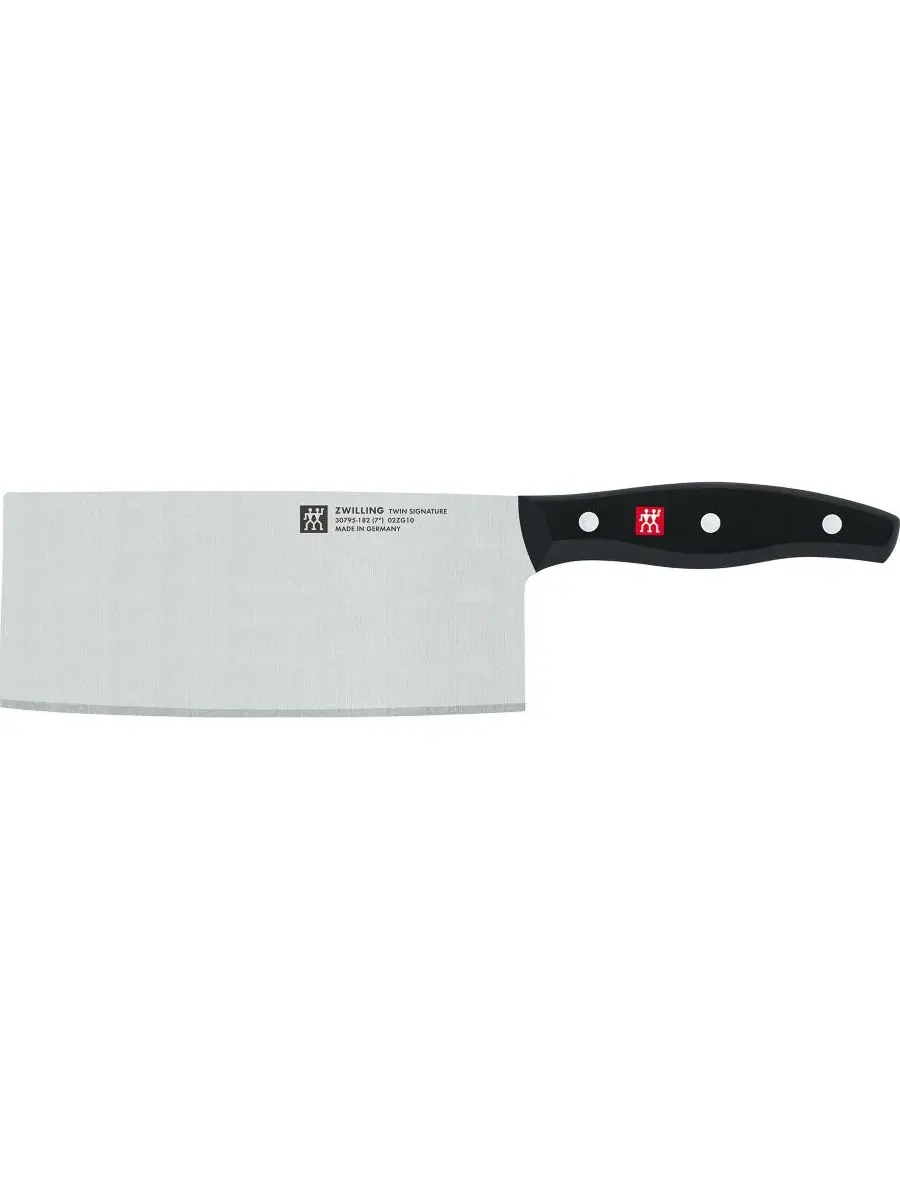 Китайский поварской нож или овощерезка TWIN Signature длиной 18 см Zwilling