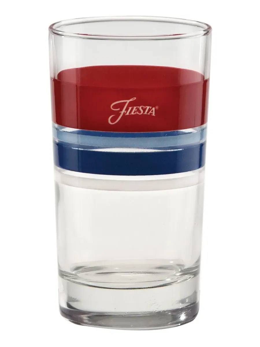 Набор из 4 стаканов для сока Americana Juice Glasses Fiesta — изображение 2 из 3, мульти