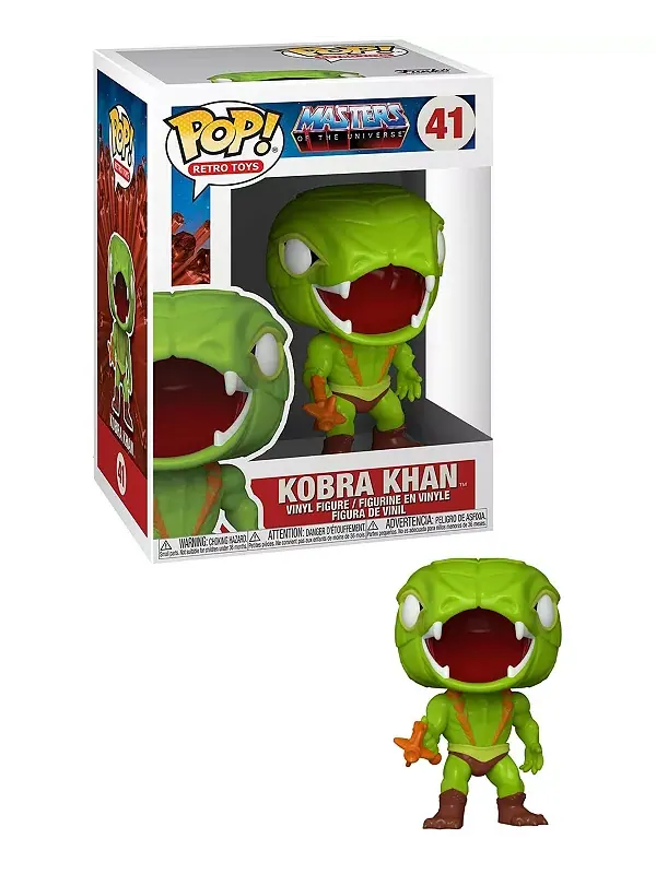 Виниловая фигурка «Властелины вселенной» | Кобра Хан Funko