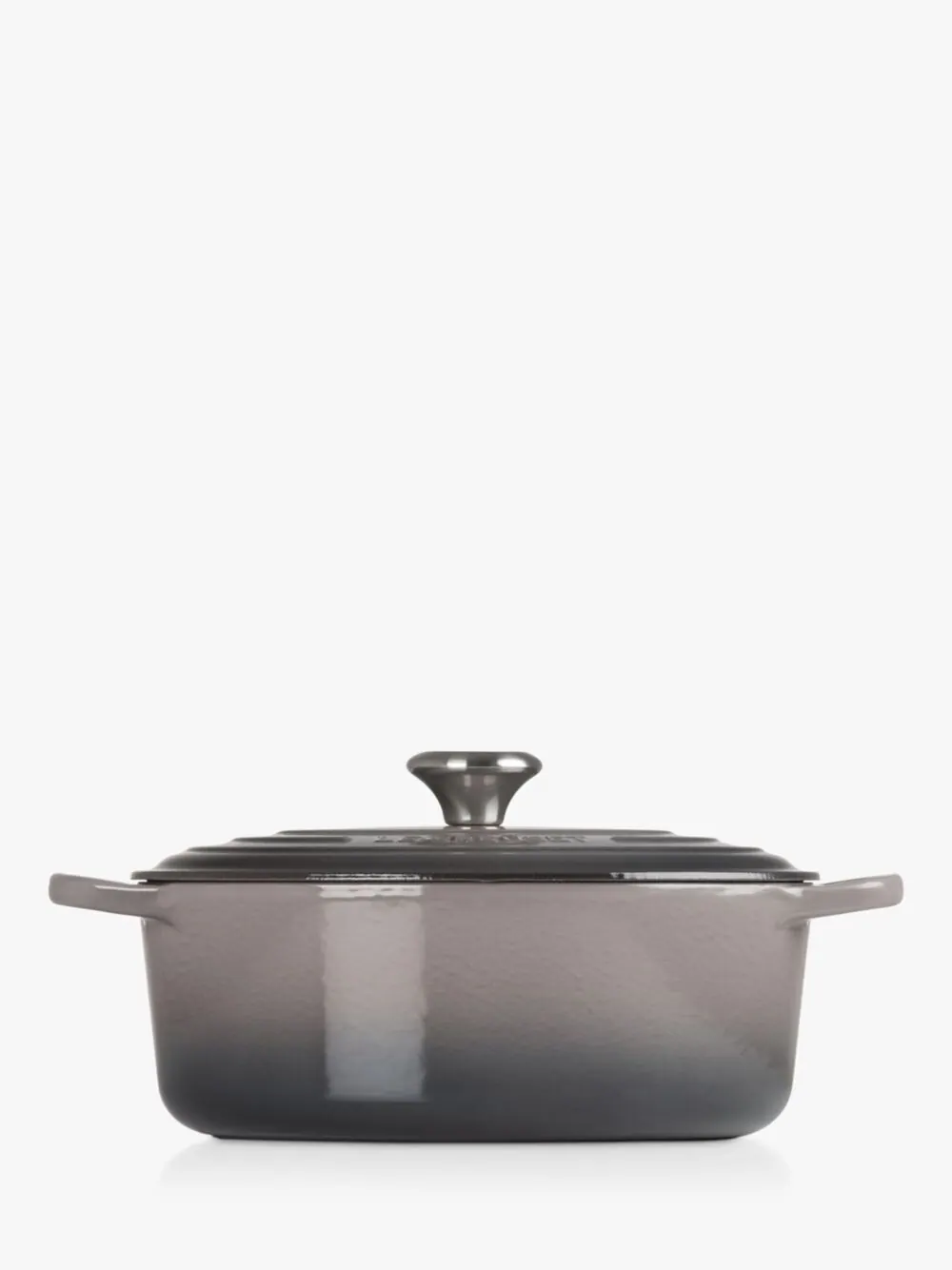 Кастрюля овальная Le Creuset Signature, 4,1 л, 27 см — изображение 3 из 4, флинт