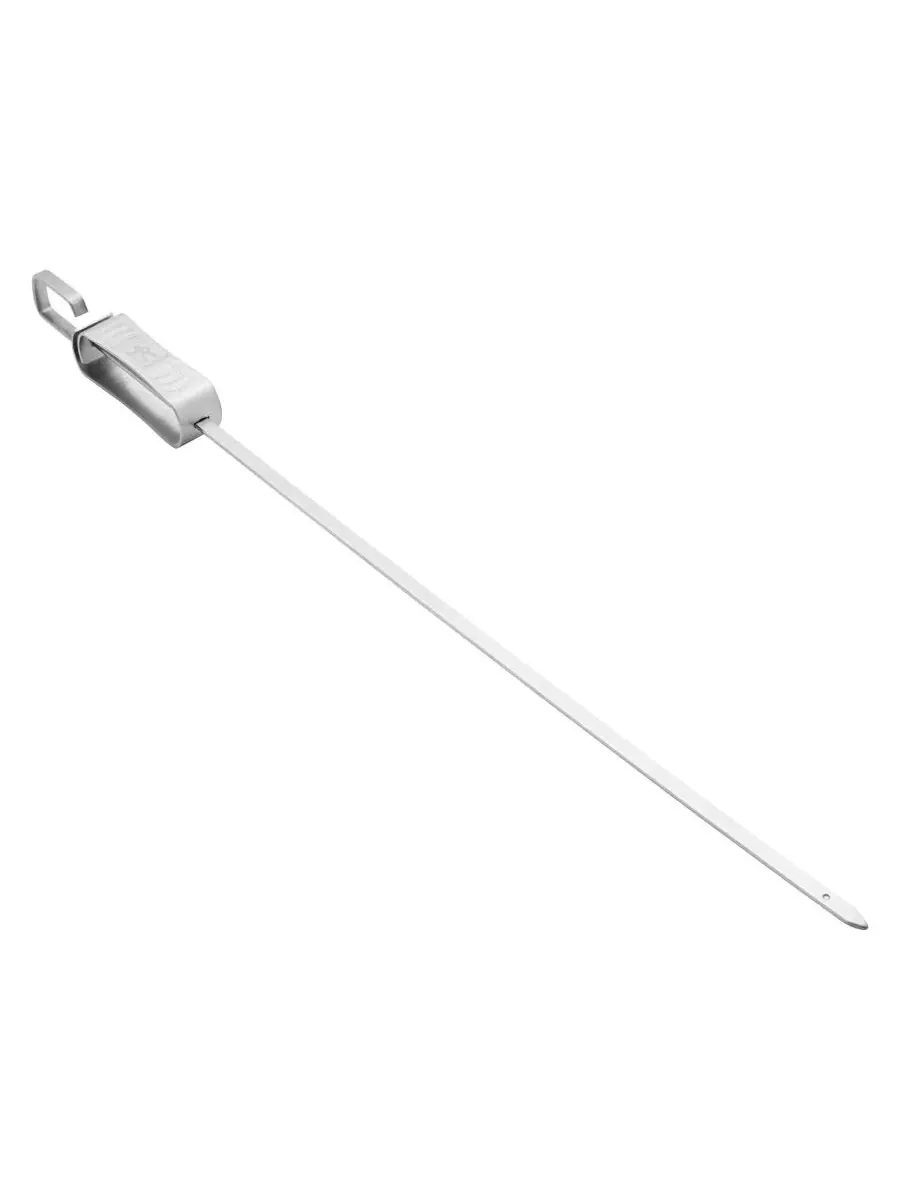 Набор шампуров HENCKELS BBQ Skewer Set с бегунком, 10 предметов — изображение 4 из 8, серебристый