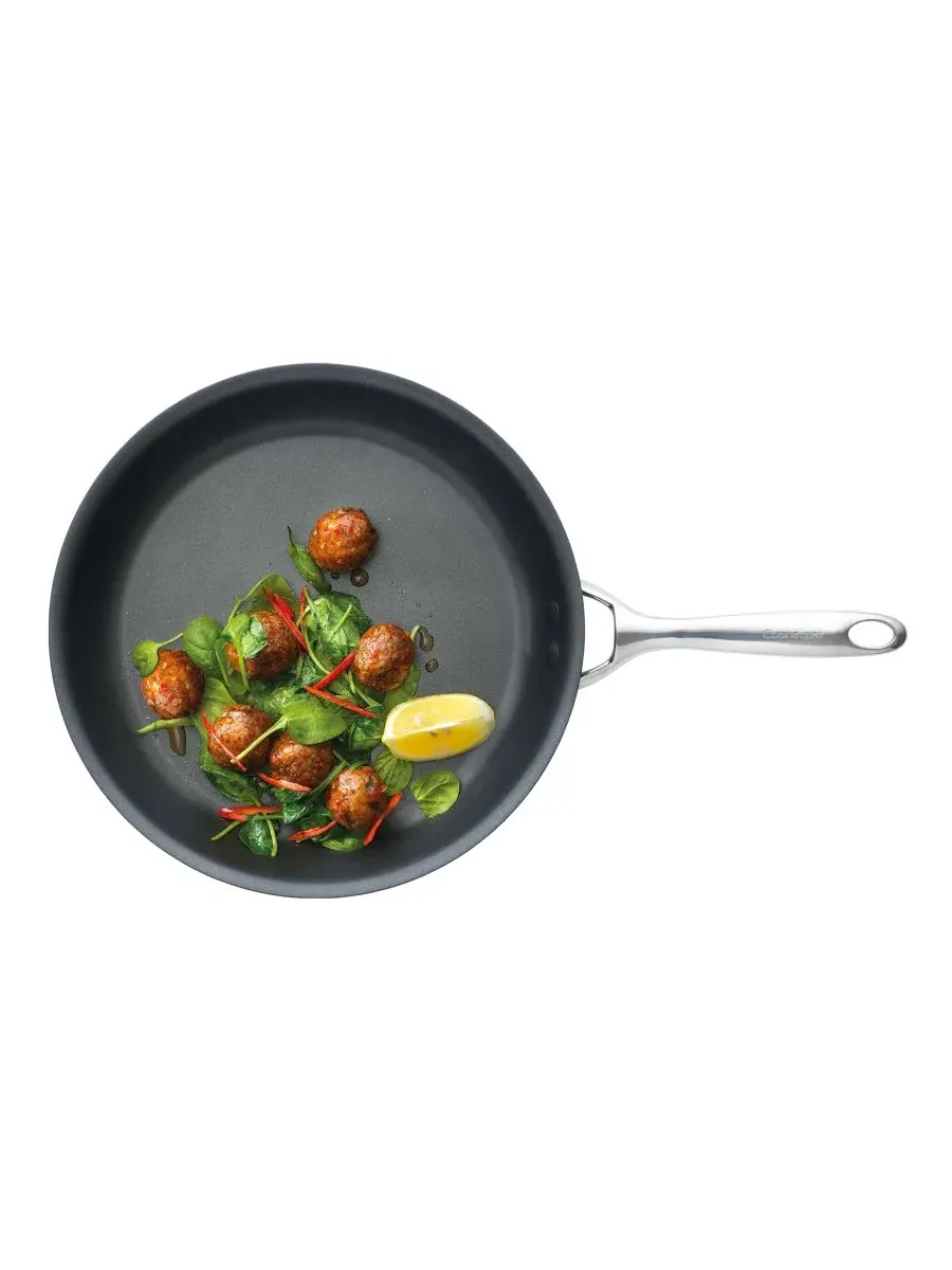Сковорода ID3 30 см , твердый анодированный чугун Cuisine::Pro
