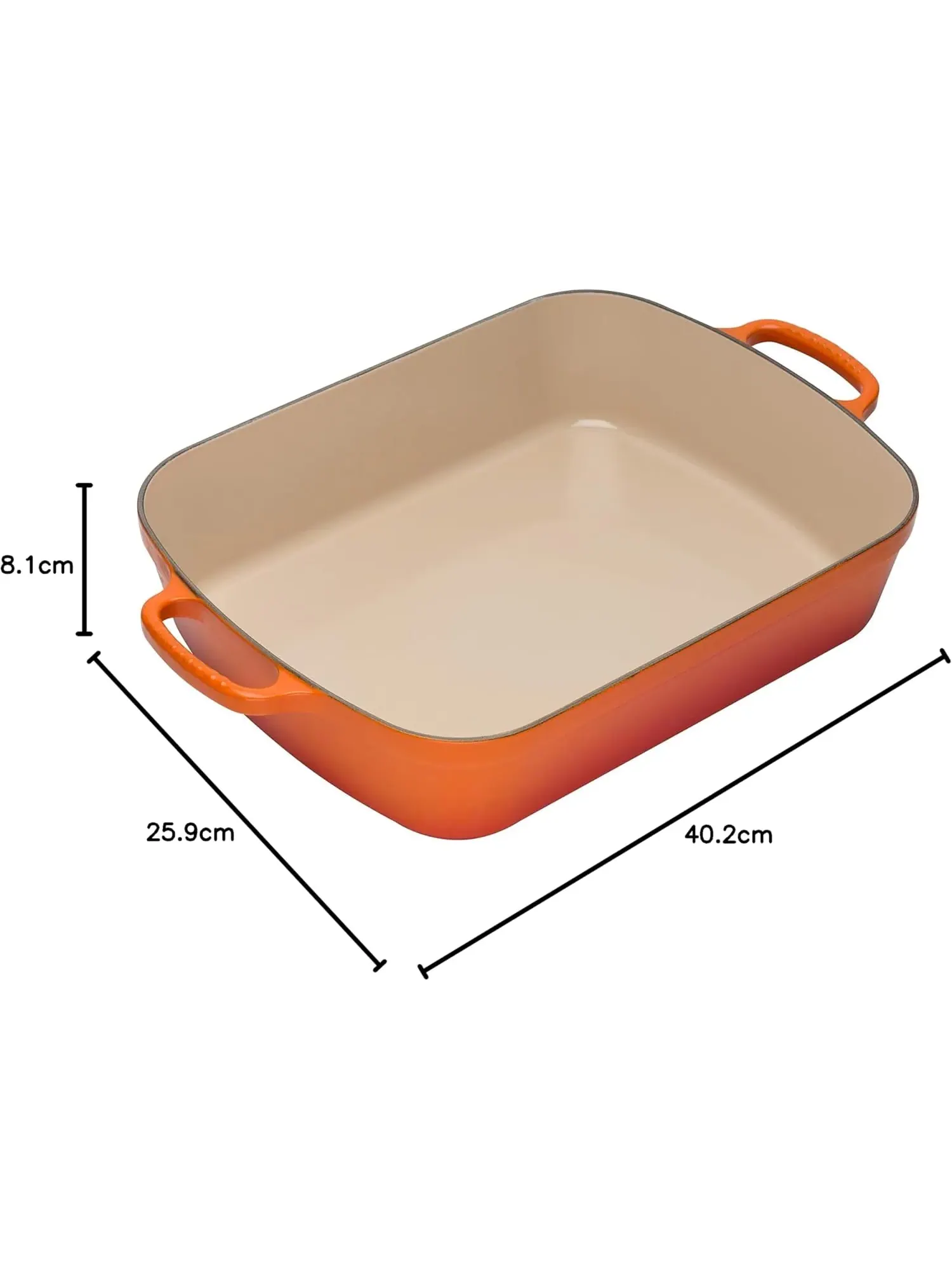 Форма для запекания Le Creuset, 33 см, 4,9 л — изображение 7 из 7, пламя
